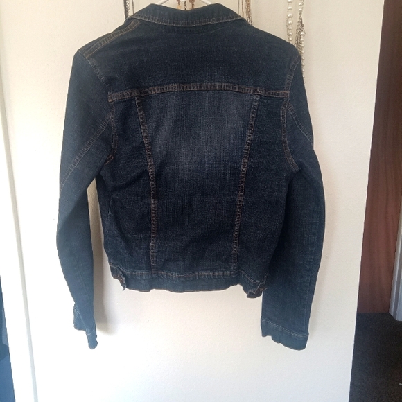 Denim Jacket By Angel. Little Bit Of Stretch. - Picture 5 of 6